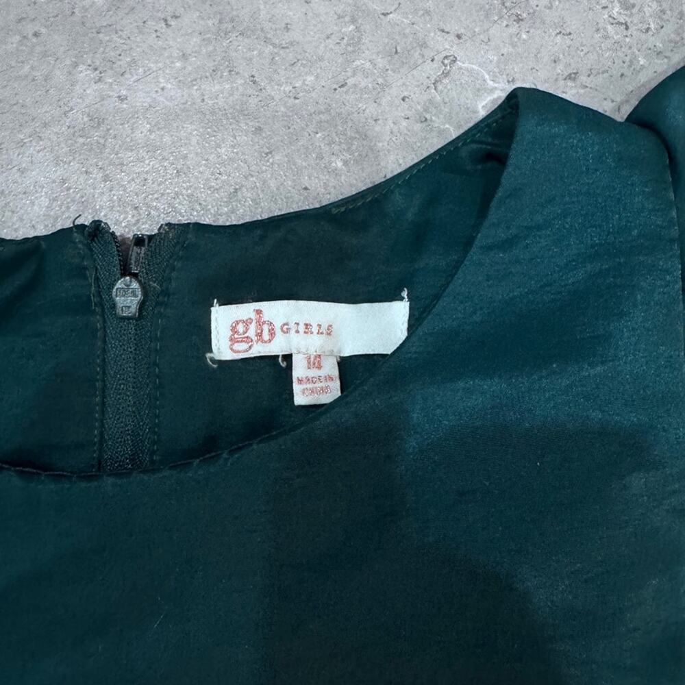 GB Girls Dark Teal Jumpsuit, size 14 - Picture 2 of 8